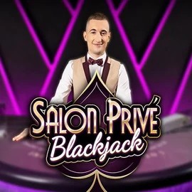 Blackjack Salon Privé online game logo by Ezugi on betninja.eu.com