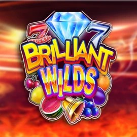 Brilliant Wilds slot logo by iSoftBet at Betninja Casino