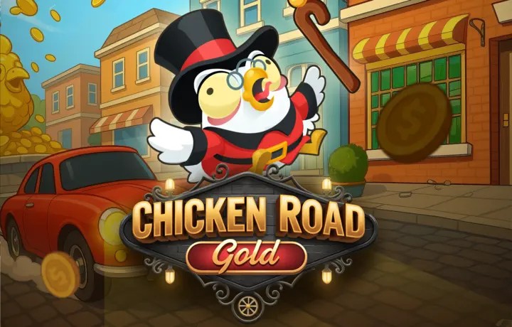 Chicken Road Gold logo – Casino Games by InOut at Betninja Casino