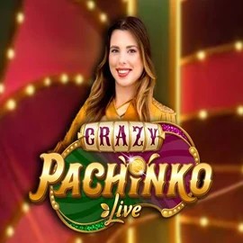 Live Casino logo of Crazy Pachinko from Evolution at Betninja Casino