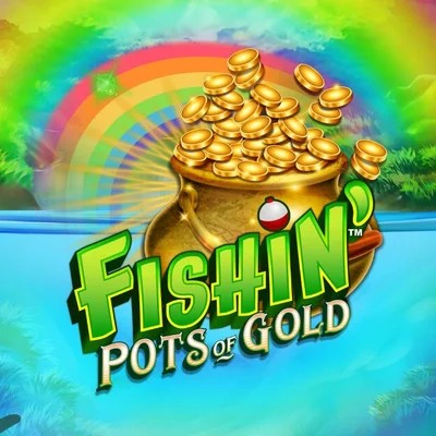Official Slots logo: Fishin Pots Of Gold by Gameburger Studios at Betninja Casino