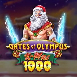 Gates of Olympus Xmas 1000 slot visual from Pragmatic Play available on betninja.eu.com