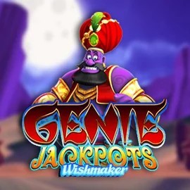 Genie Jackpots Wishmaker logo by Blueprint Gaming Betninja Casino
