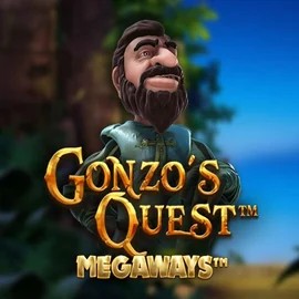 Gonzo's Quest Megaways logo by Red Tiger Gaming at Betninja Casino