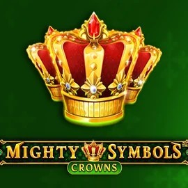 Official Slots logo: Mighty Symbols Crowns by Wazdan at Betninja Casino