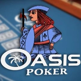 Oasis Poker logo by Nucleus Gaming at Betninja Casino