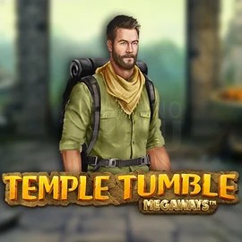 Temple Tumble Megaways slot visual from Relax Gaming available on betninja.eu.com