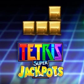 Tetris Super Jackpots online game logo by WMS on betninja.eu.com