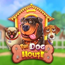 The Dog House slot logo by Pragmatic Play at Betninja Casino