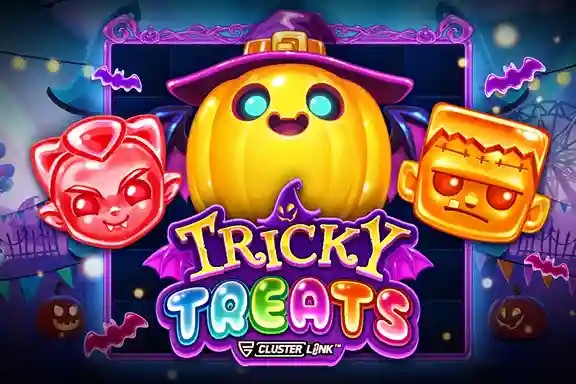 Tricky Treats slot visual from Push Gaming available on betninja.eu.com